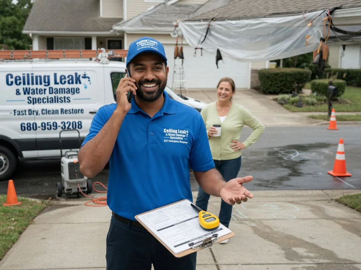 Ceiling Leak Cleanup Rulo, NE FAQs